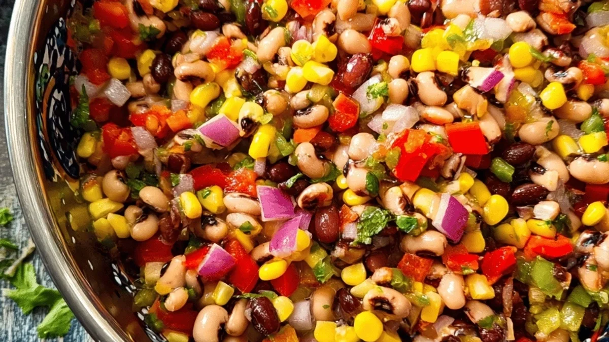 Original Texas Caviar Recipe: My Zesty Bean Dip!