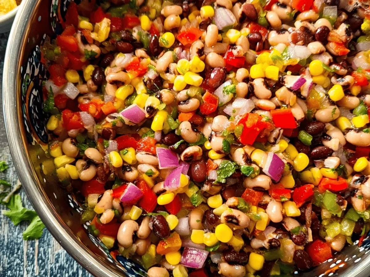 Original Texas Caviar Recipe: My Zesty Bean Dip! - Featured Image
