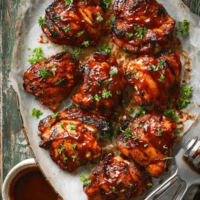 Oven Baked BBQ Chicken Thighs Recipe: Easy Comfort!