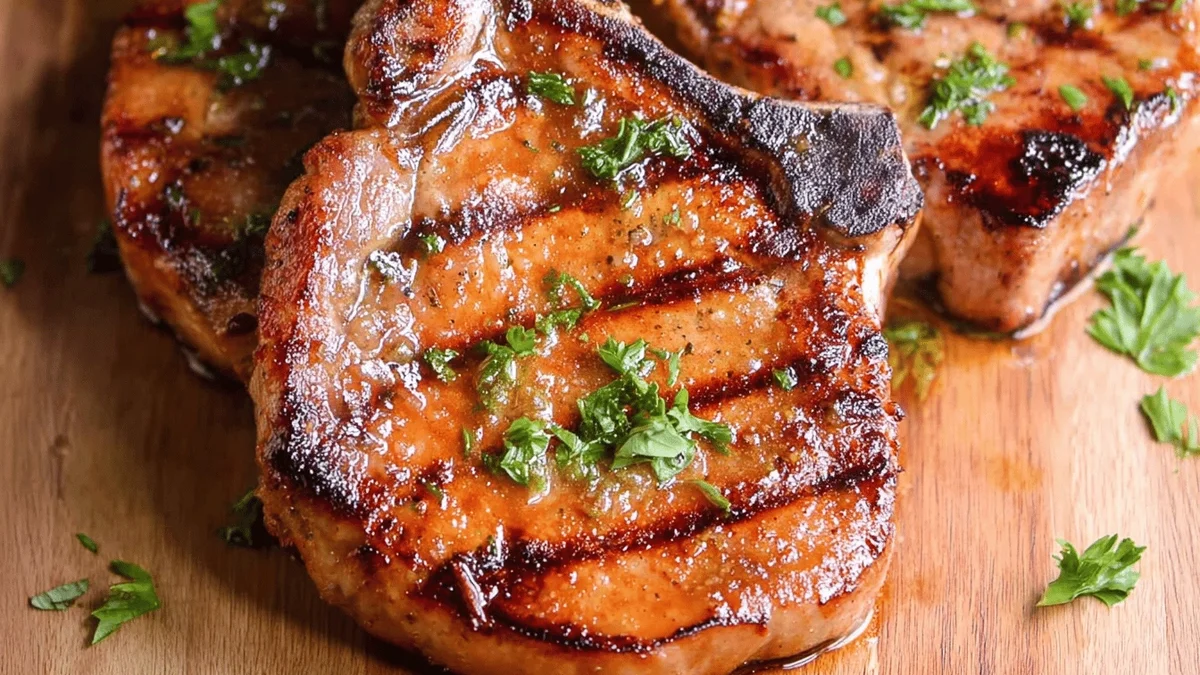 Perfect Pork Chop Marinade Recipe
