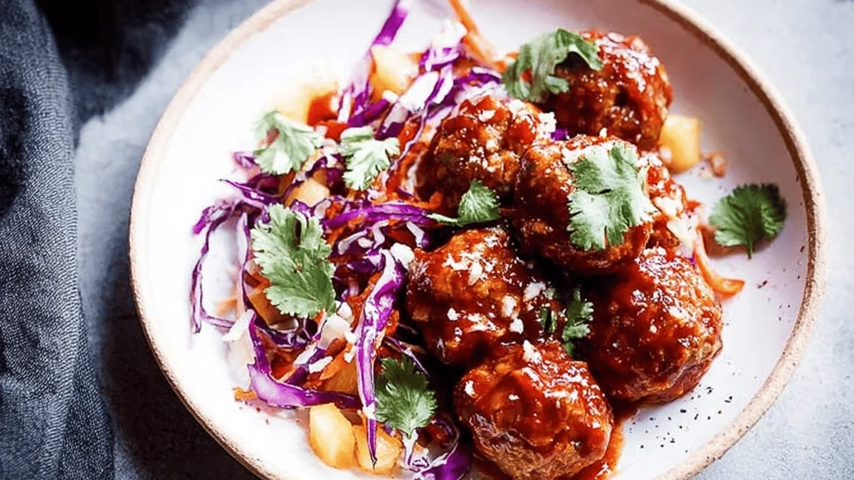 Pineapple BBQ Meatballs Recipe: Sweet, Tangy Perfection
