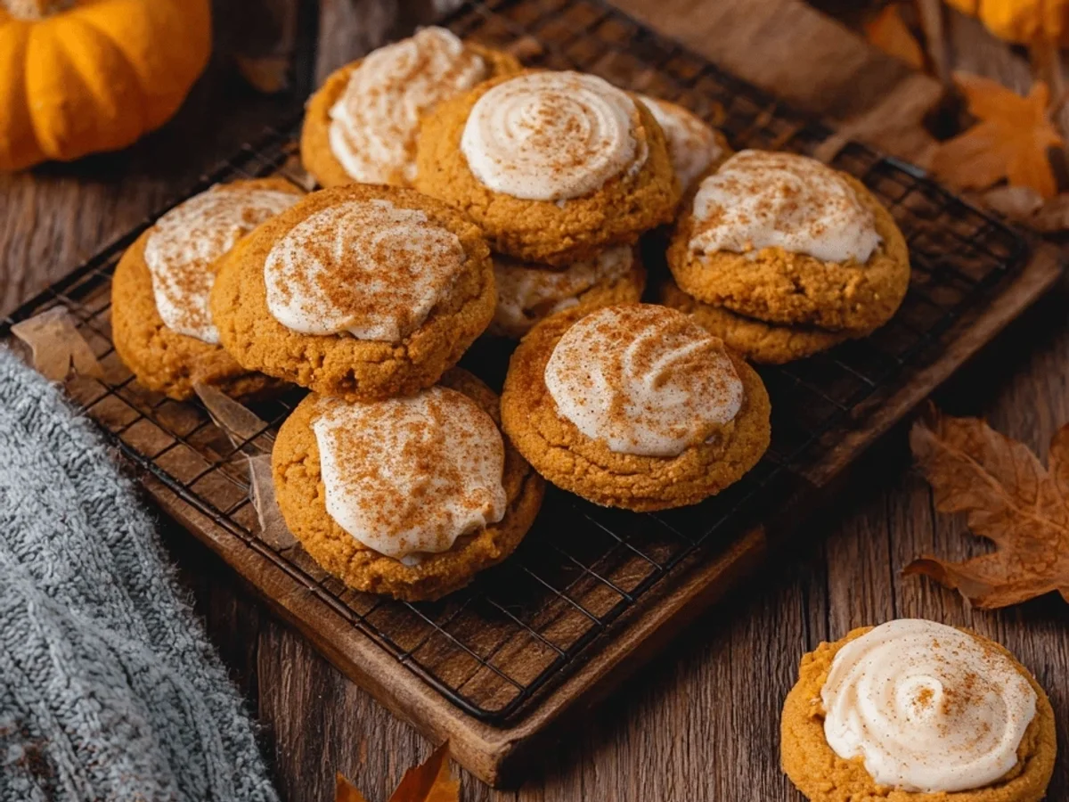 Pumpkin Cheesecake Cookies: A Fall Hug - Featured Image