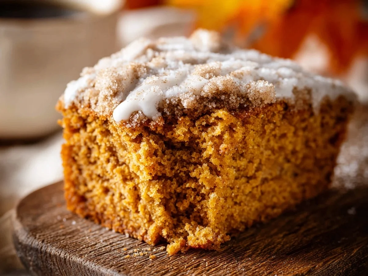Pumpkin Coffee Cake with Streusel Swirl - Featured Image