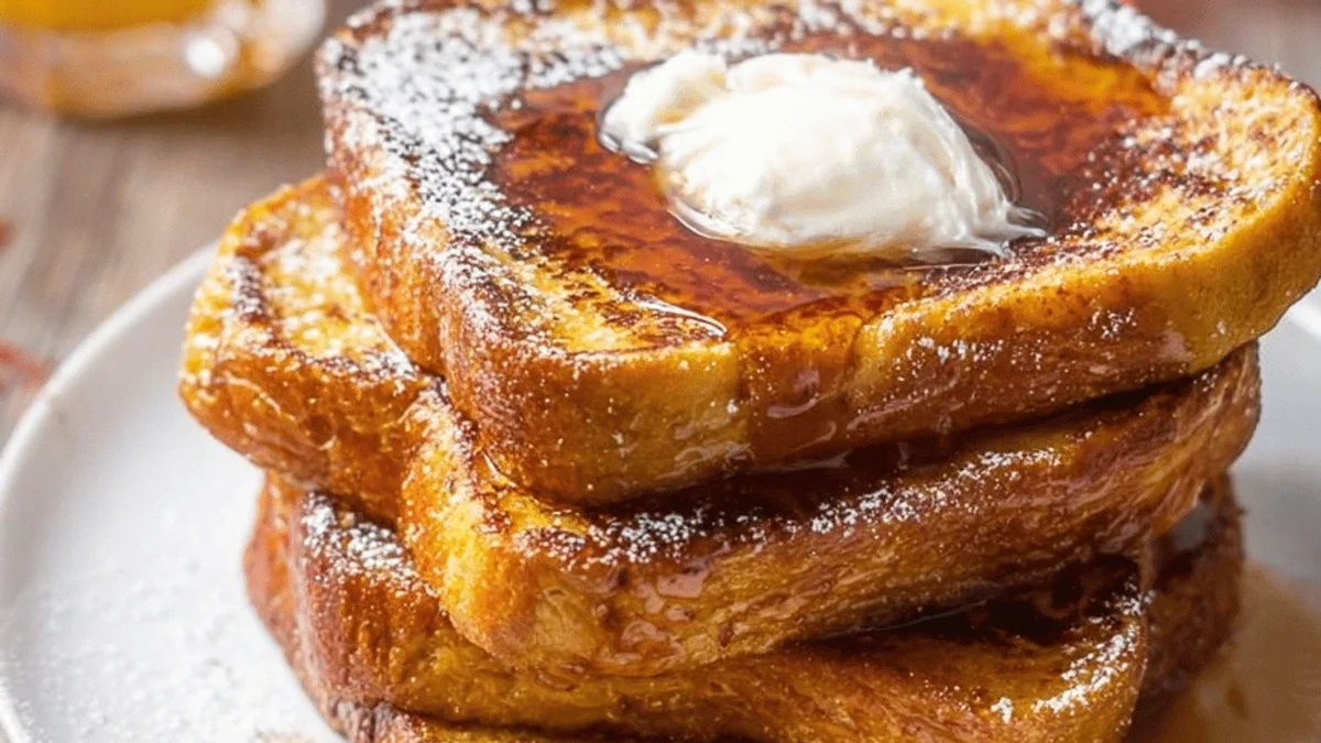 Pumpkin French Toast: Easy Fall Breakfast Recipe