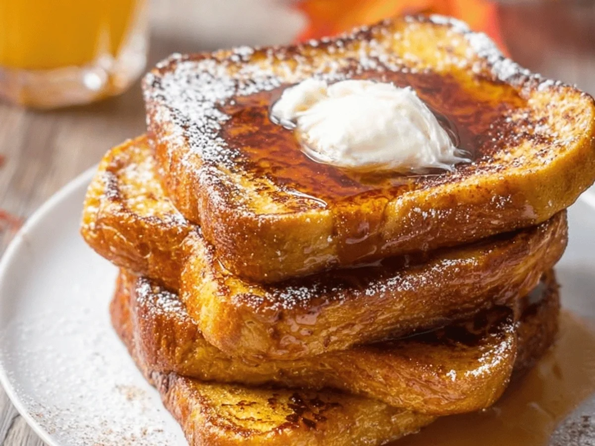 Pumpkin French Toast: Easy Fall Breakfast Recipe - Featured Image