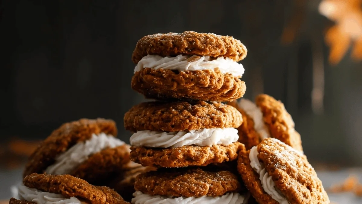 Pumpkin Oatmeal Cream Pies: Cozy Fall Treat