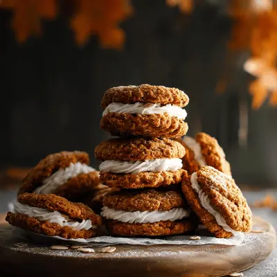 Pumpkin Oatmeal Cream Pies: Cozy Fall Treat