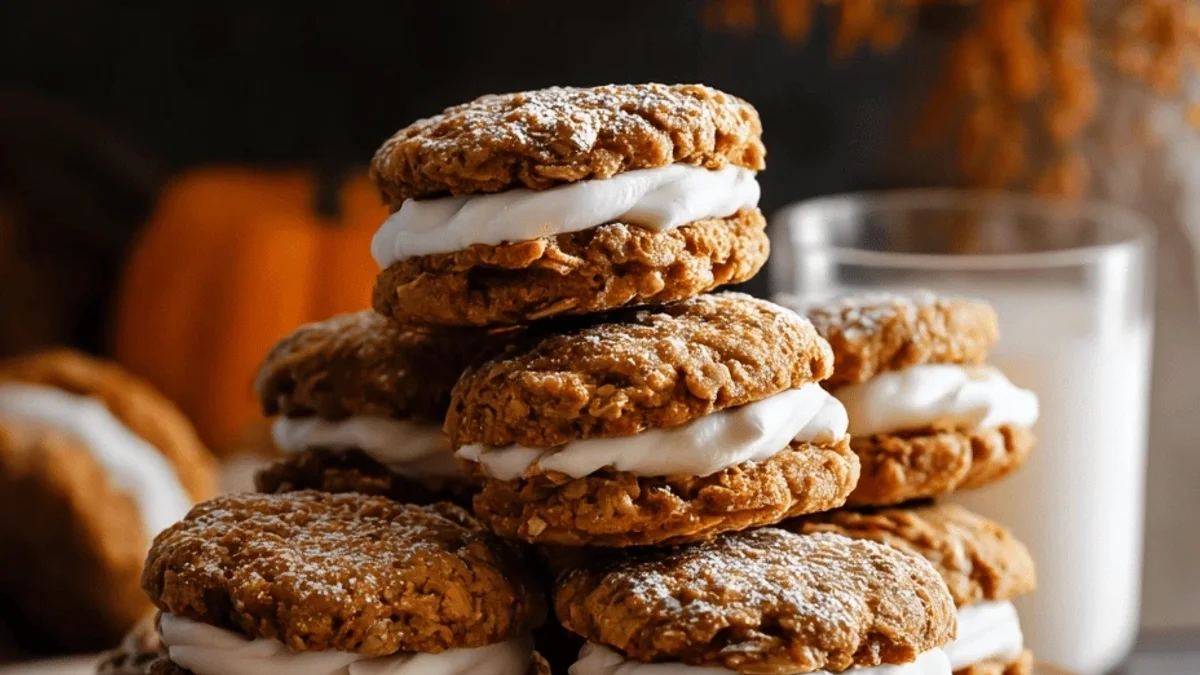 Pumpkin Oatmeal Cream Pies: My Coziest Fall Treat!