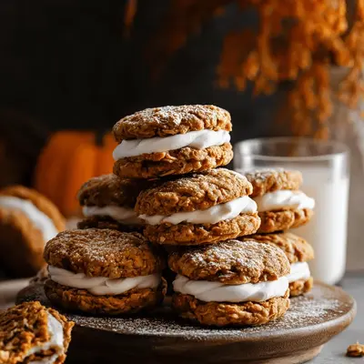 Pumpkin Oatmeal Cream Pies: My Coziest Fall Treat!