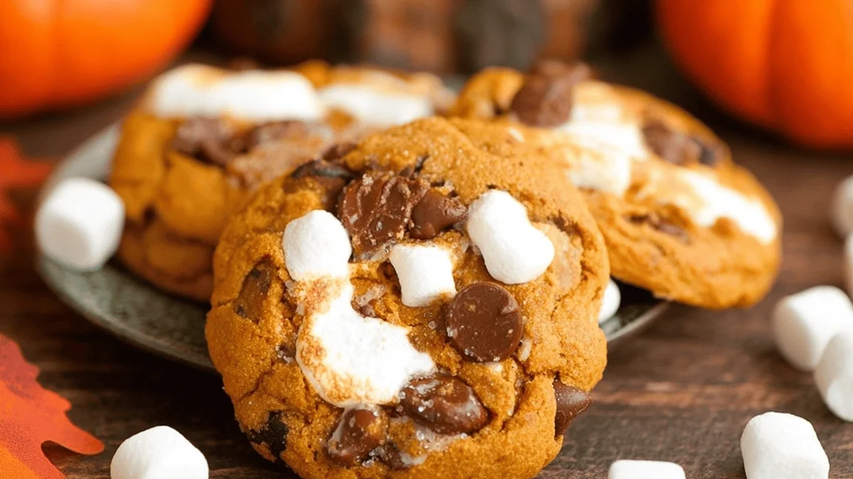 Pumpkin S’mores Cookies - Fall's Favorite Treat