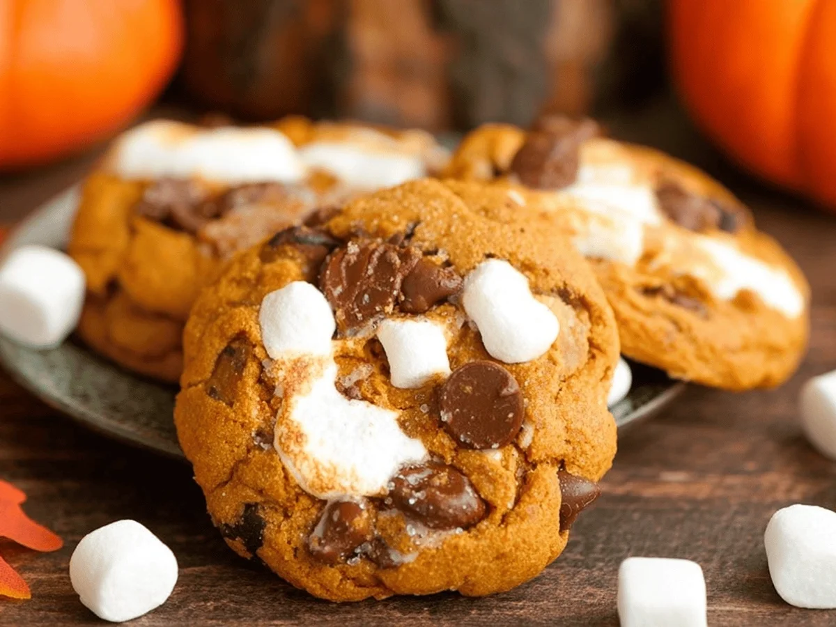 Pumpkin S’mores Cookies - Fall's Favorite Treat - Featured Image
