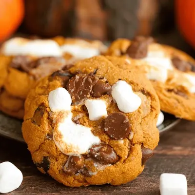 Pumpkin S’mores Cookies - Fall's Favorite Treat