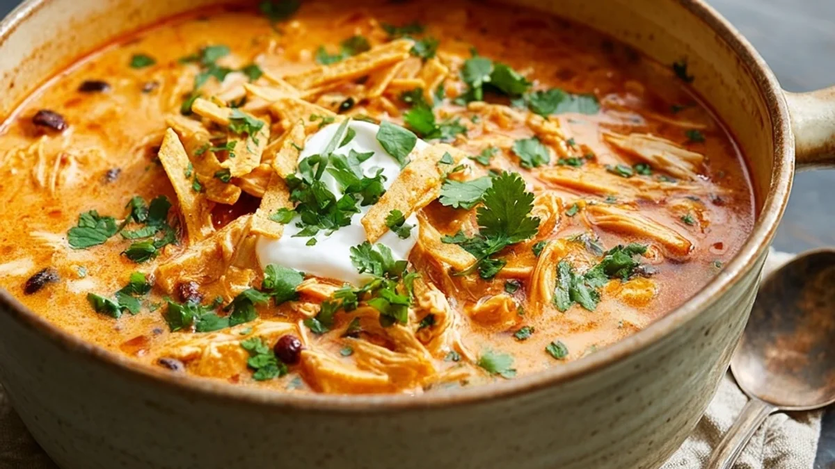 Quick Chicken Enchilada Soup: Weeknight Wonder