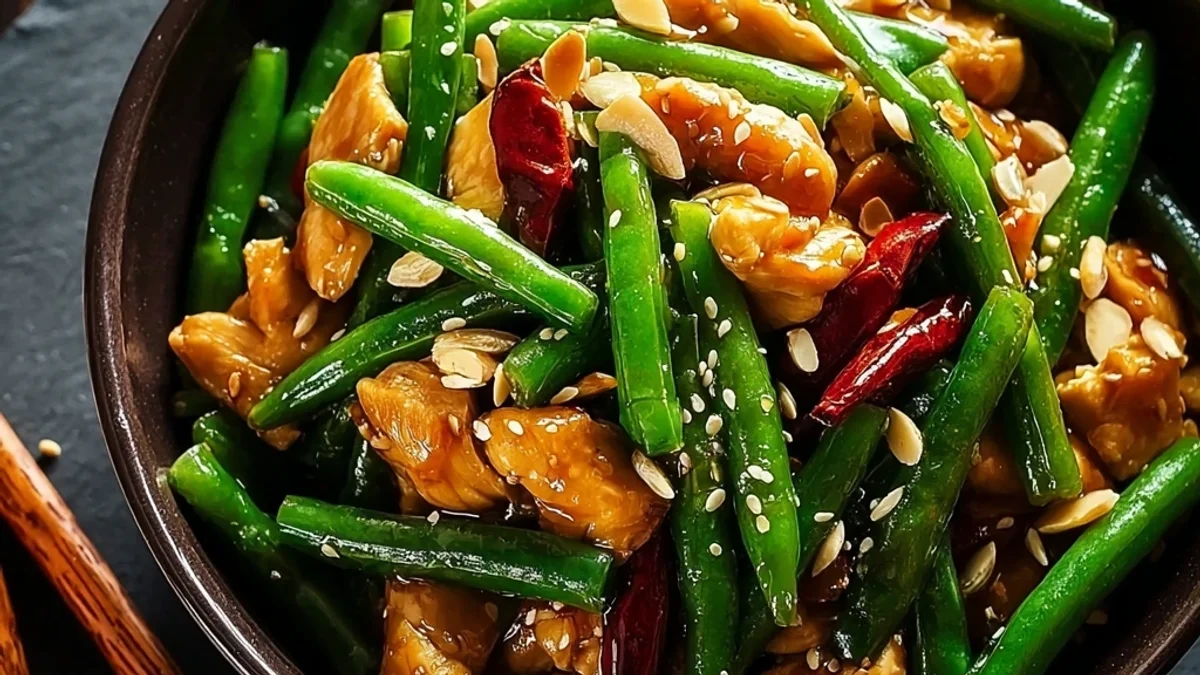 Quick Chicken Green Bean Stir Fry: Weeknight Win