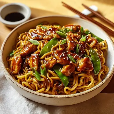 Quick Chicken Teriyaki Noodles: Flavorful Dinner