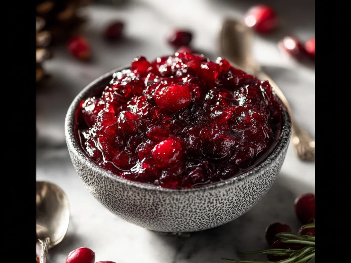 Quick Cranberry Compote: Fresh & Tangy Homemade Taste - Featured Image