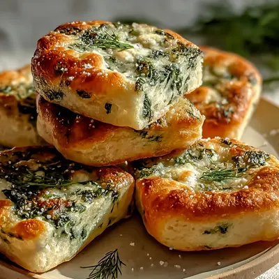 Quick Vegetarian Spinach Cottage Cheese Flagels