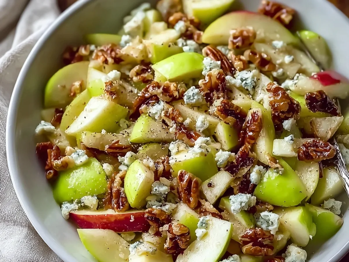 Refreshing Apple Salad: Crisp & Zesty Summer Delight - Featured Image