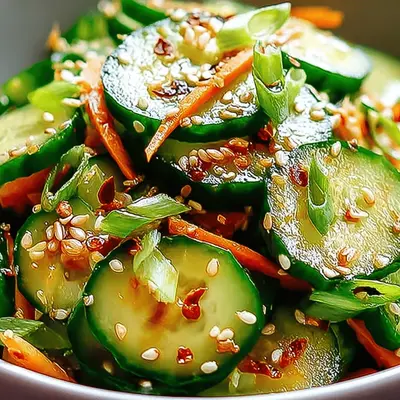 Refreshing Korean Cucumber Salad Recipe
