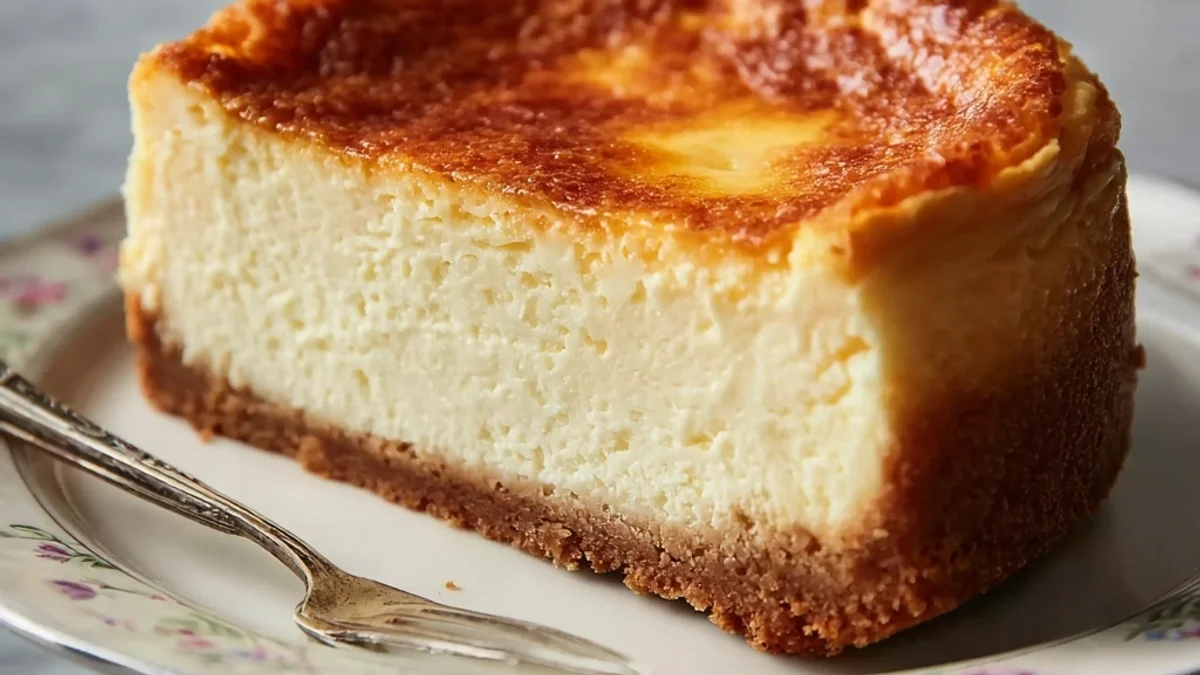 Rich Classic New York Cheesecake: My Kitchen Story