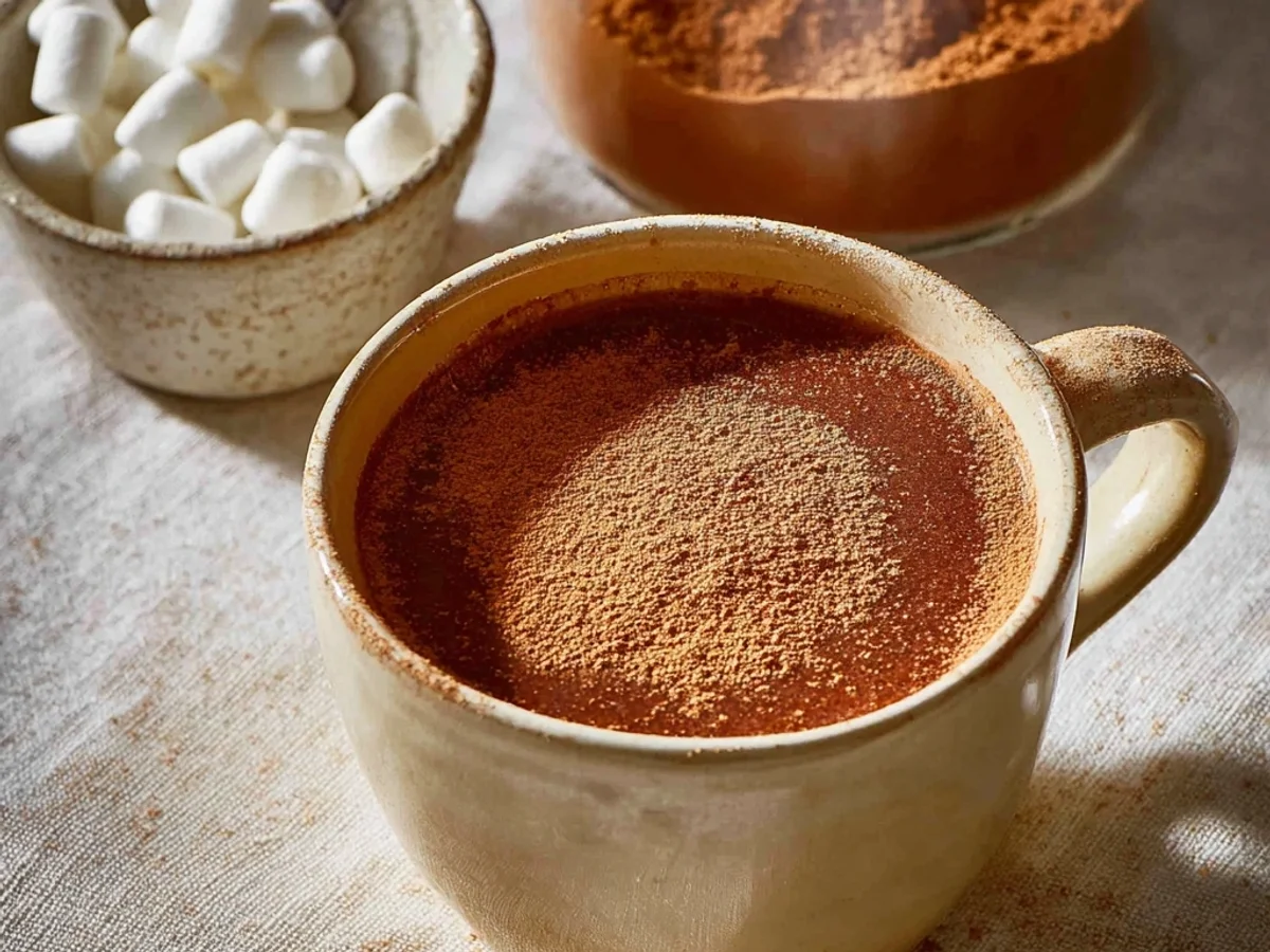 Rich, Creamy Homemade Swiss Miss Cocoa Mix - Featured Image