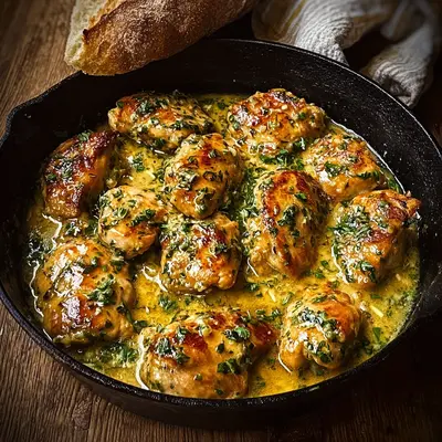 Rich Garlic Butter Chicken Skillet: Roadhouse