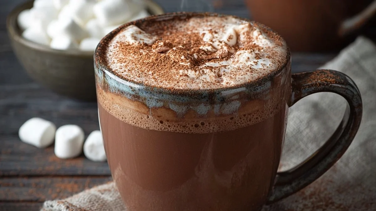 Rich Hot Chocolate: A Velvety Winter Hug in a Mug