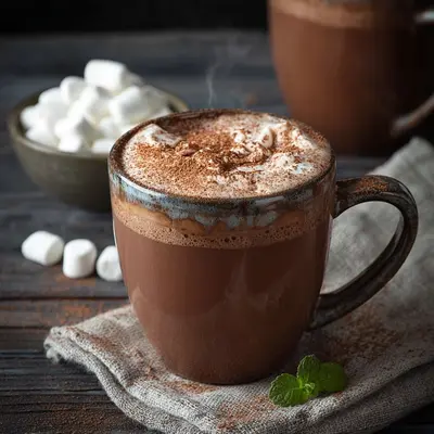 Rich Hot Chocolate: A Velvety Winter Hug in a Mug