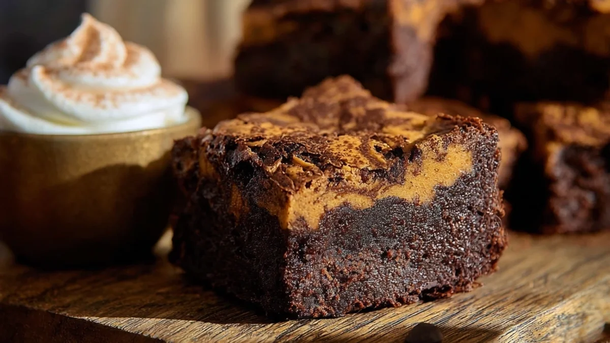Rich Pumpkin Brownies Recipe: Fudgy Fall Treat