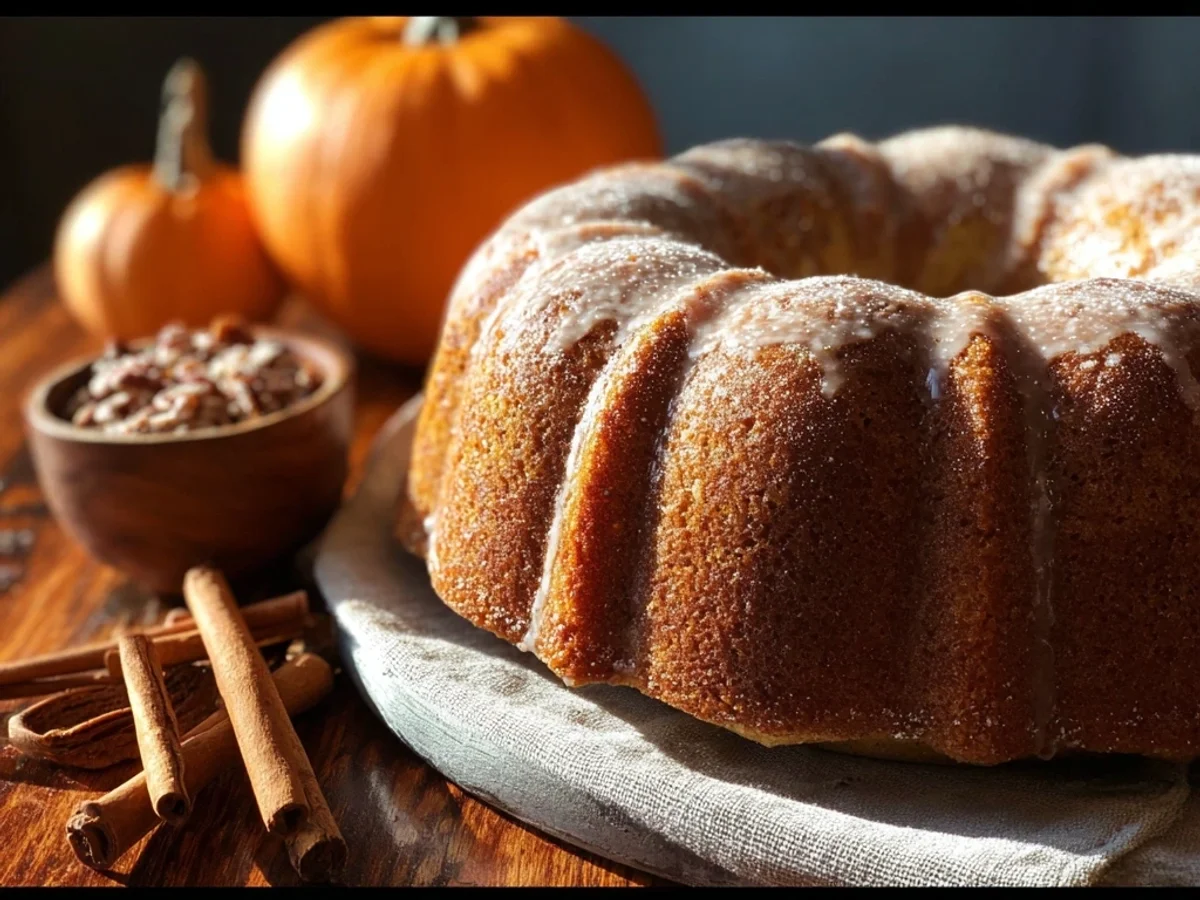 Rich Pumpkin Spice Bundt Cake: A Fall Kitchen Hug - Featured Image