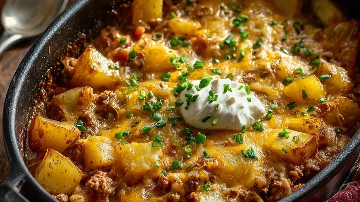 Rich Slow Cooker Cowboy Casserole for Busy Nights