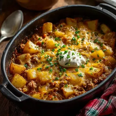 Rich Slow Cooker Cowboy Casserole for Busy Nights