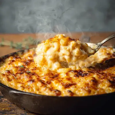 Rich Soul Food Baked Mac and Cheese Recipe