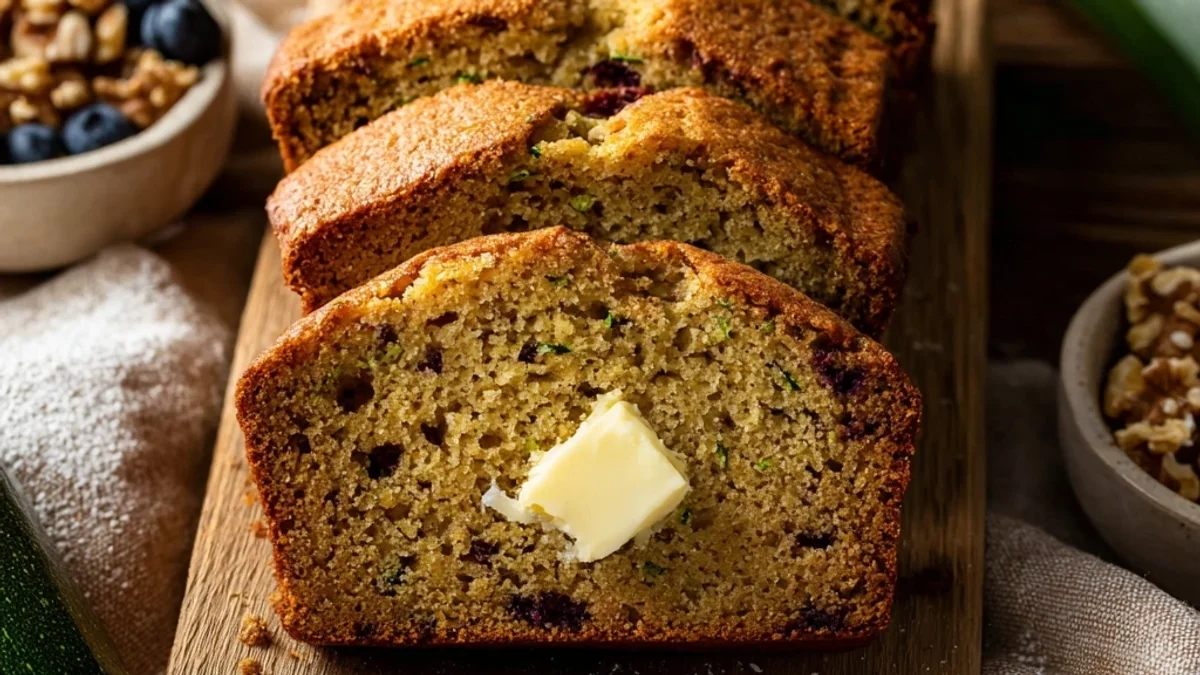 Rustic Air Fryer Zucchini Bread: Quick & Moist Loaf