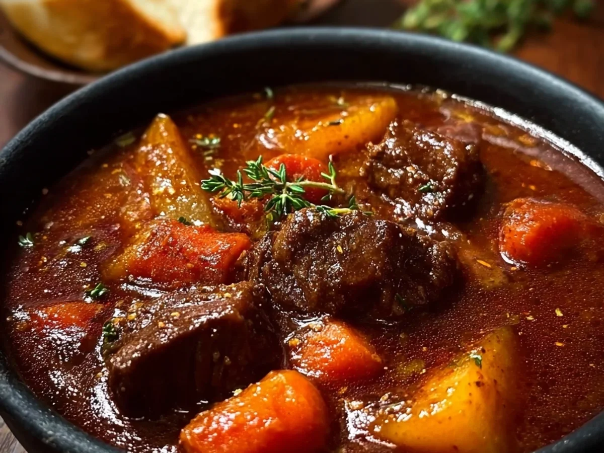 Rustic Beef Stew with Root Vegetables - Featured Image