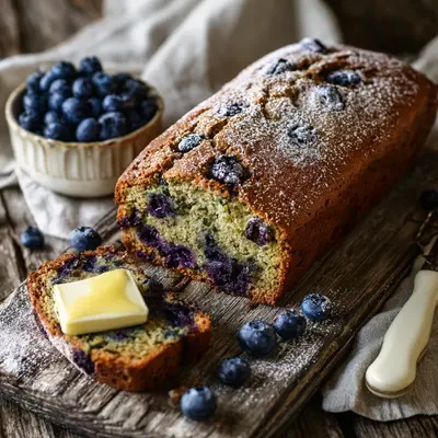 Rustic Blueberry Zucchini Bread: A Sweet Summer Loaf