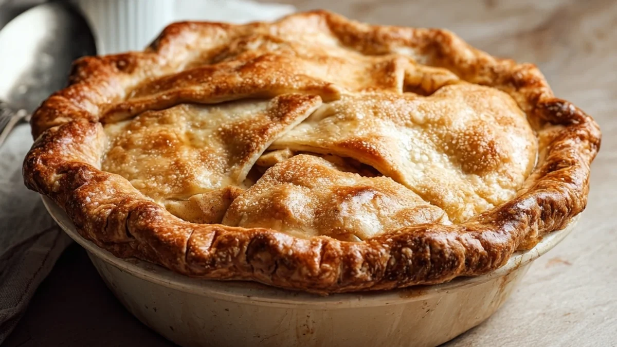 Rustic Grandma's Old Fashioned Apple Pie Recipe