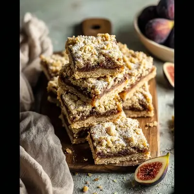 Rustic Homemade Fig Bars: Easy Sweet Treat Recipe