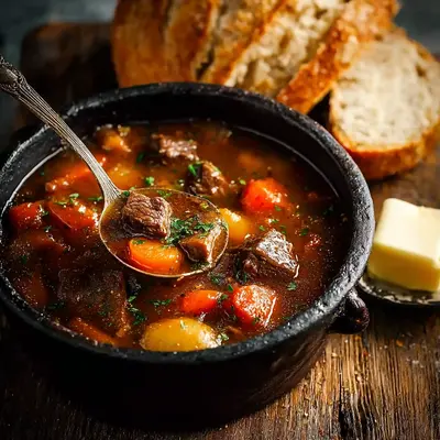 Rustic Old Fashioned Beef Stew: A Hearty Winter Classic