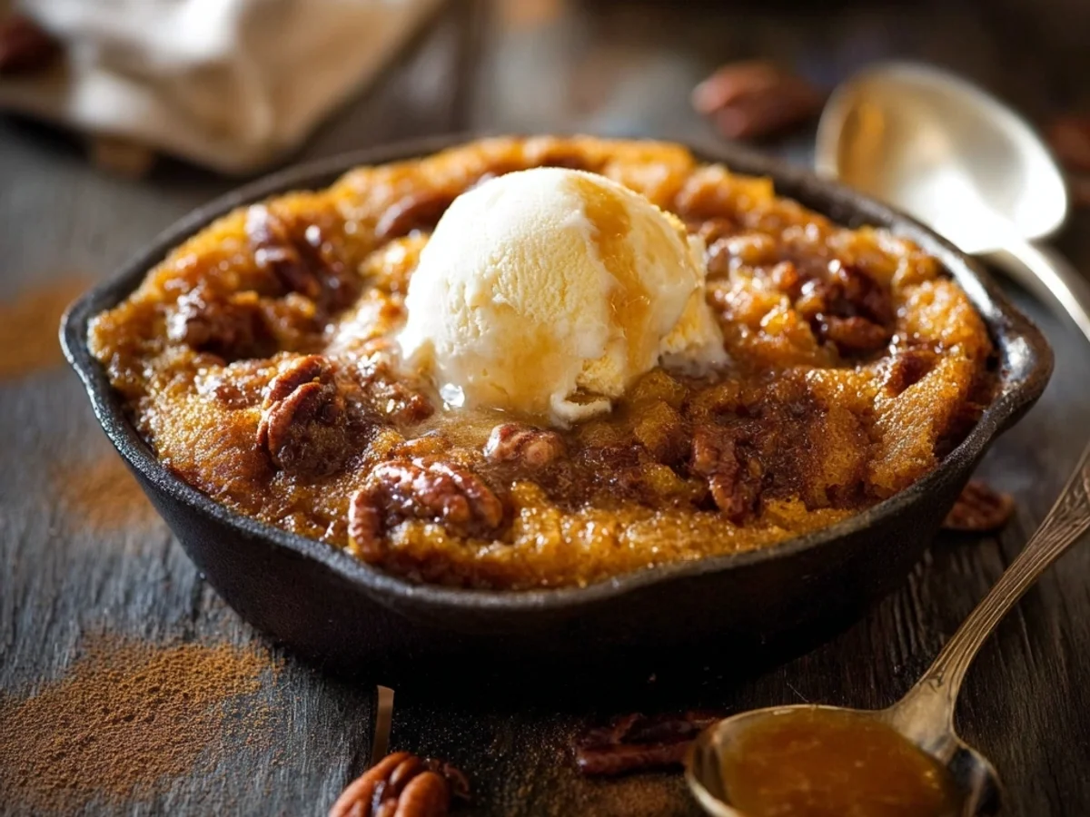 Rustic Pumpkin Pecan Cobbler: Autumn's Favorite Bake - Featured Image