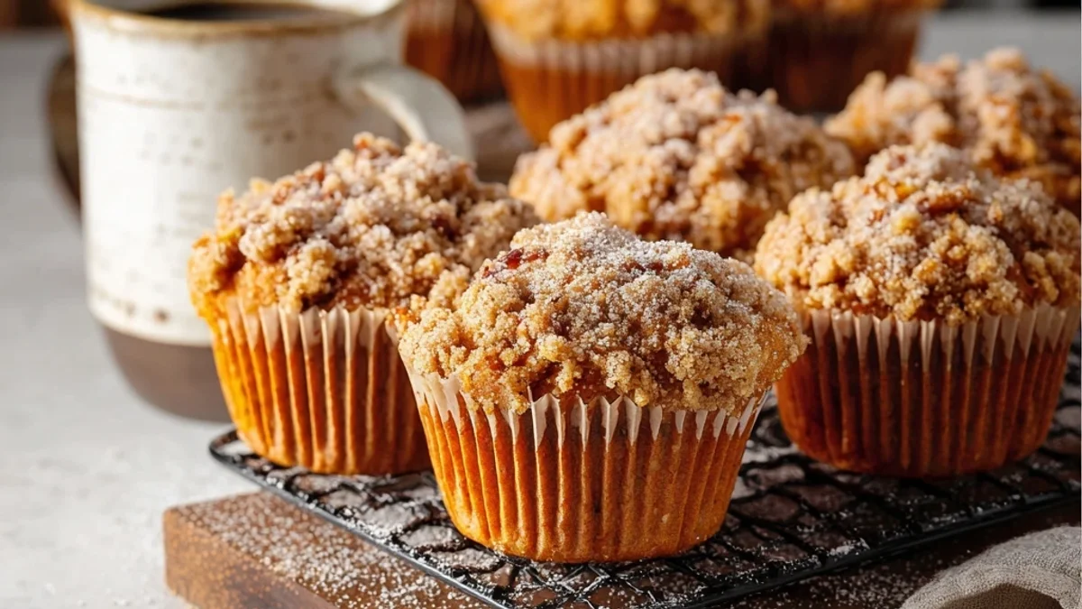 Rustic Pumpkin Streusel Muffins: Easy Fall Baking
