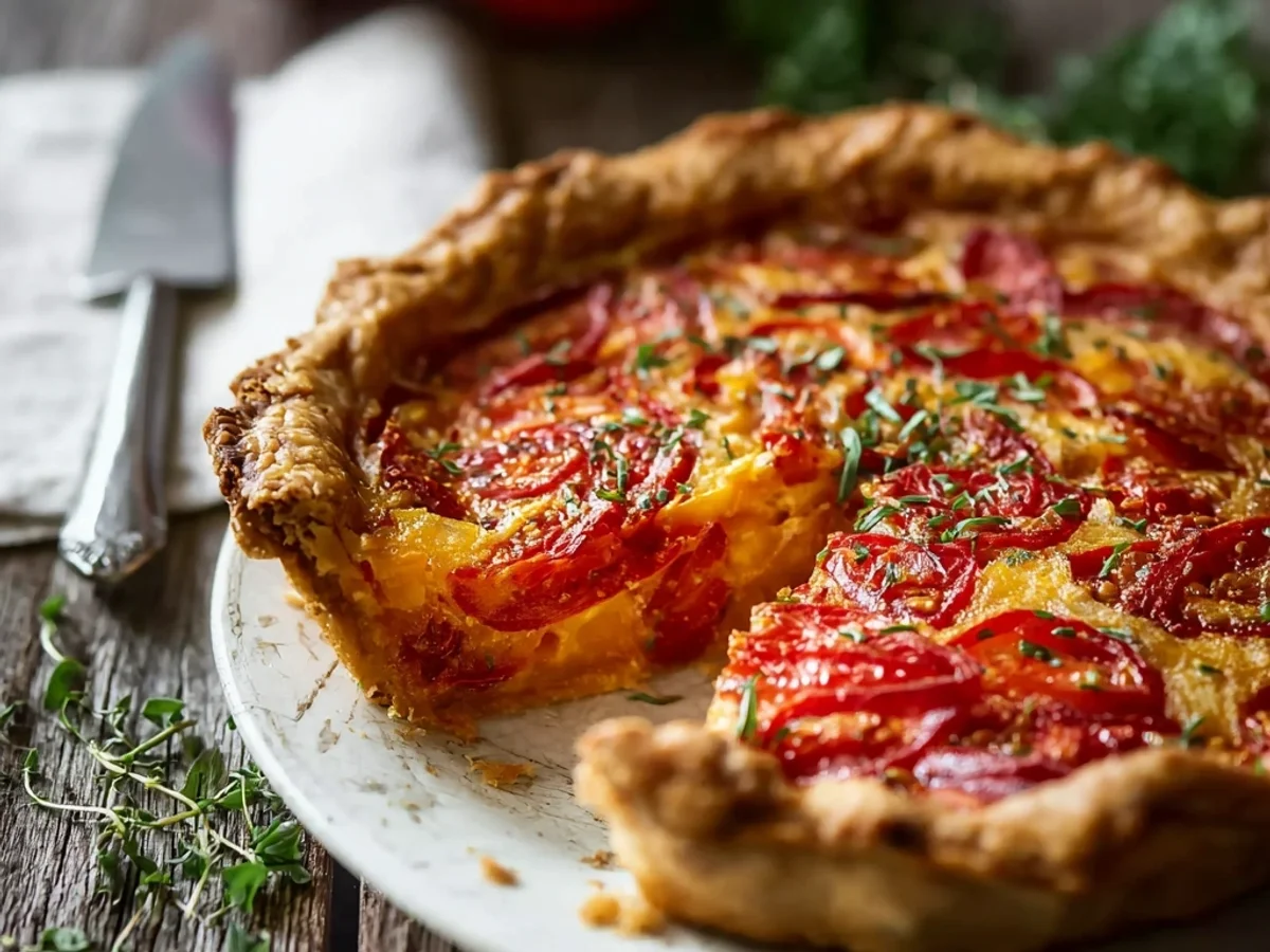 Rustic Tomato Pie: A Savory Summer Delight - Featured Image