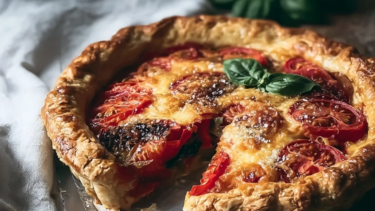 Rustic Tomato Pie Recipe: A Summer Garden Delight