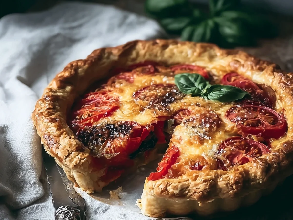 Rustic Tomato Pie Recipe: A Summer Garden Delight - Featured Image