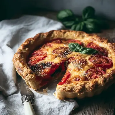 Rustic Tomato Pie Recipe: A Summer Garden Delight