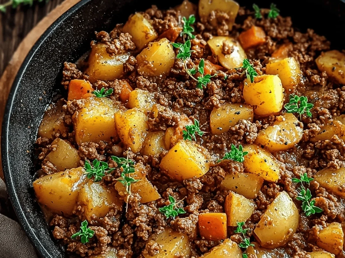 Savory Ground Beef and Potatoes: My 30-Minute Comfort Meal - Featured Image