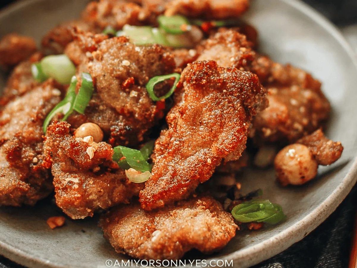Savory Salt and Pepper Pork Chops Recipe - Featured Image
