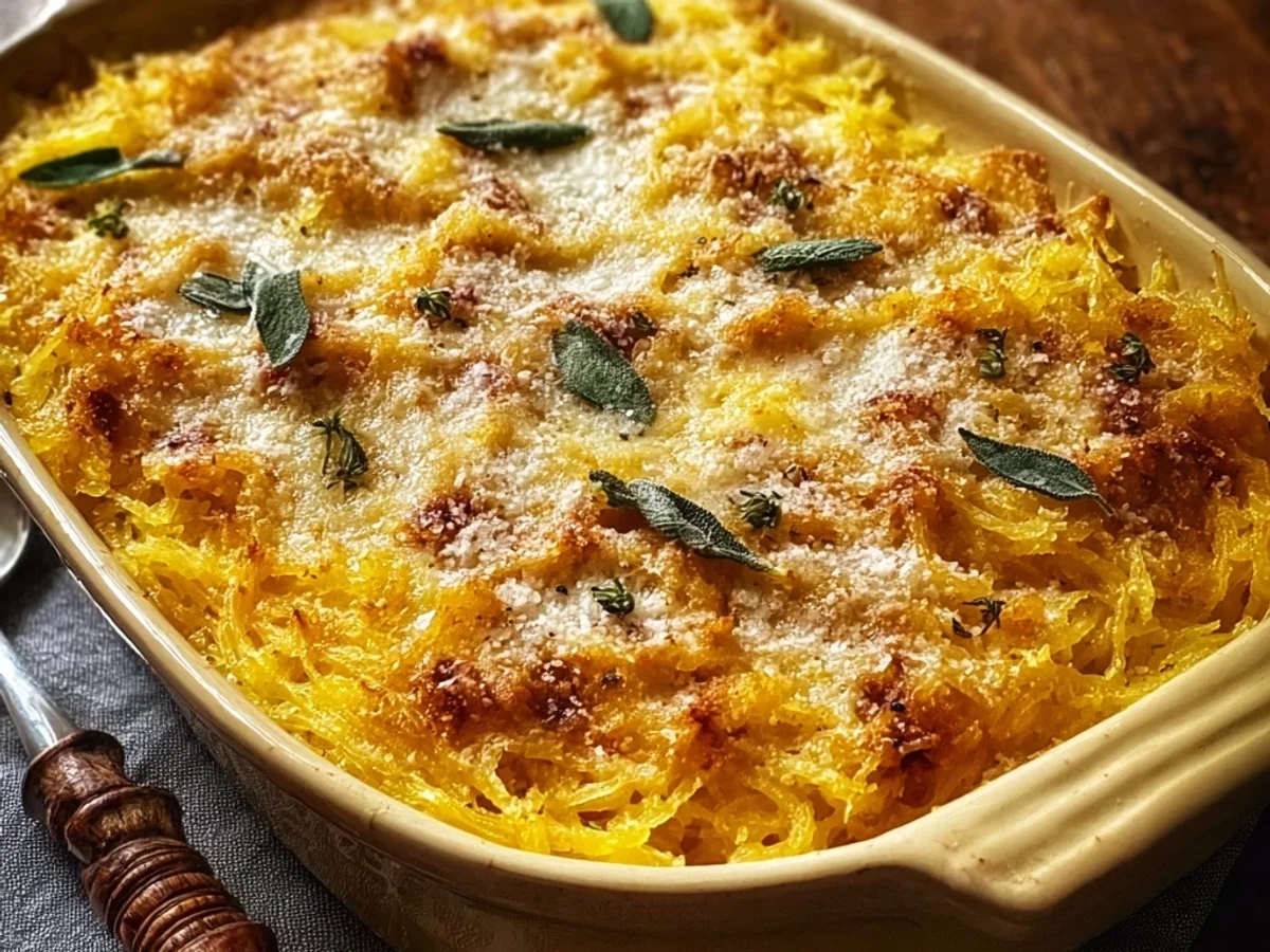 Savory Spaghetti Squash Casserole: A Weeknight Favorite - Featured Image