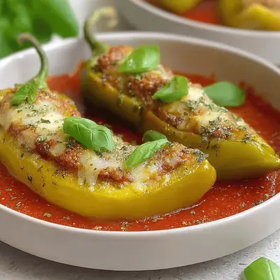 Savory Stuffed Banana Peppers: A Flavorful Main Dish
