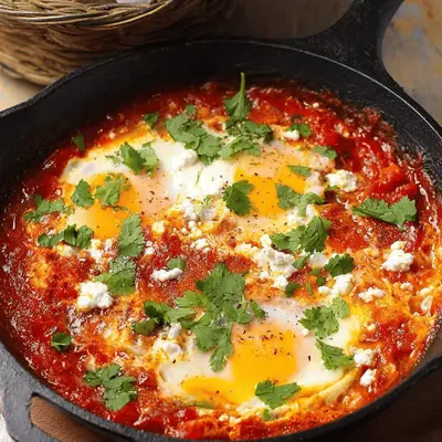 Shakshuka for Two: Quick & Cozy Brunch Delight